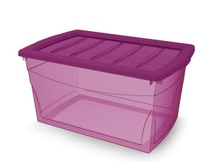 Bac de rangement Omnibox coloris violet