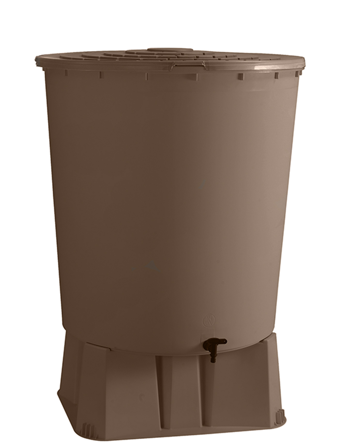 Récupérateur eau de pluie 350L taupe + socle - BELLI