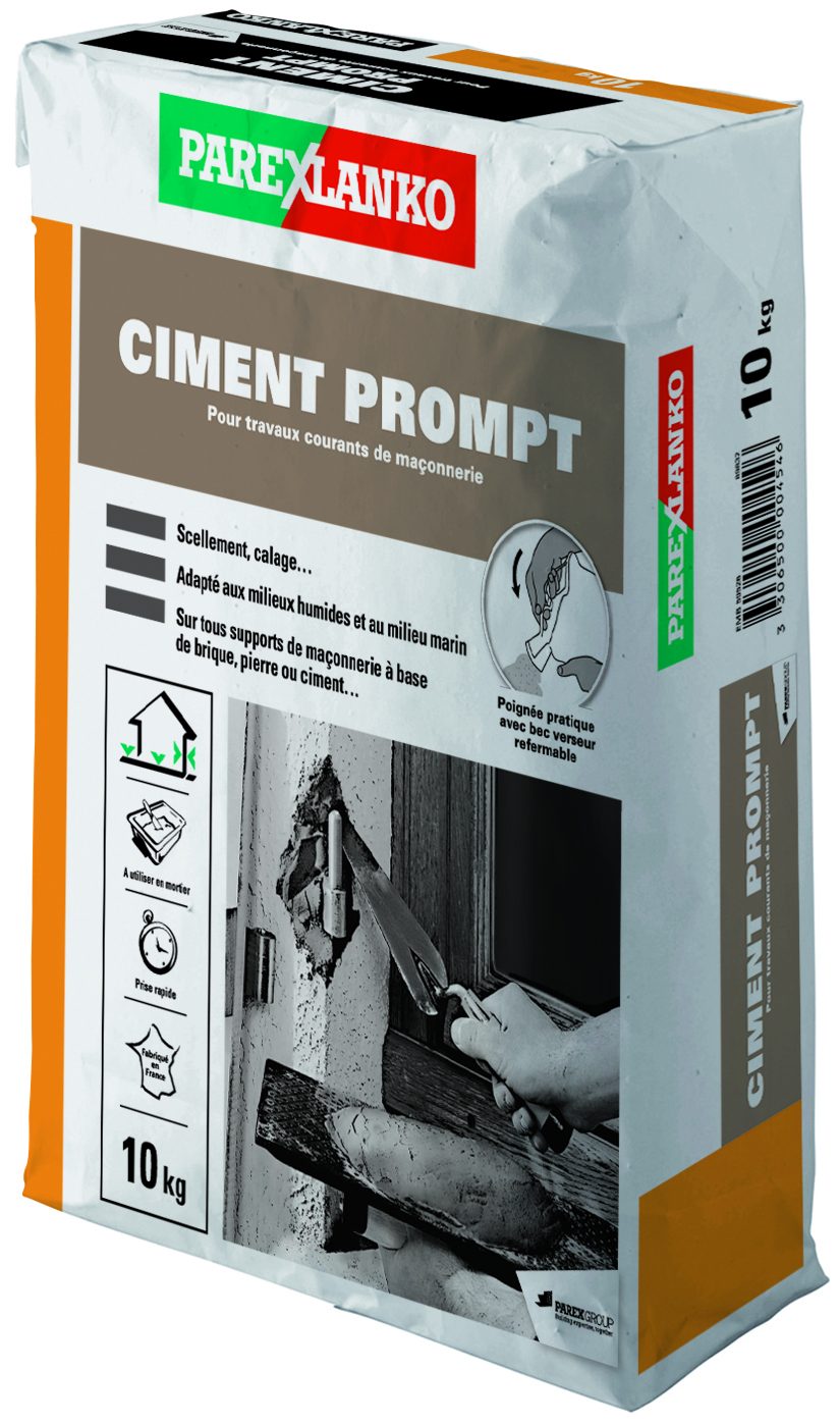 Ciment prompt 10kg - PAREXLANKO - le Club