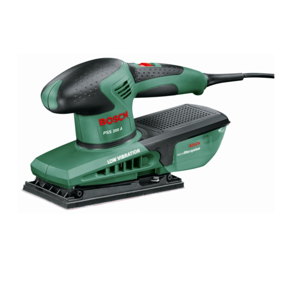 Ponceuse vibrante PSS200A 200W 92x182 mm - BOSCH