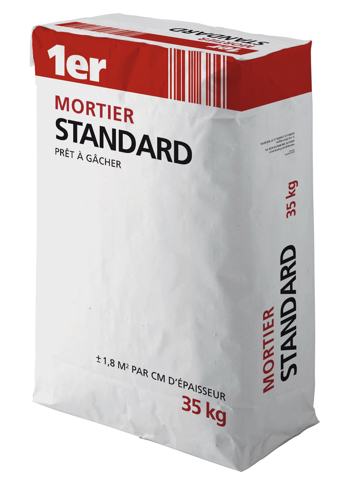 Mortier standard 35kg - 1ER