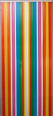 rideau de porte à lanières -  antilles multicolore 90 x 220  - MOREL