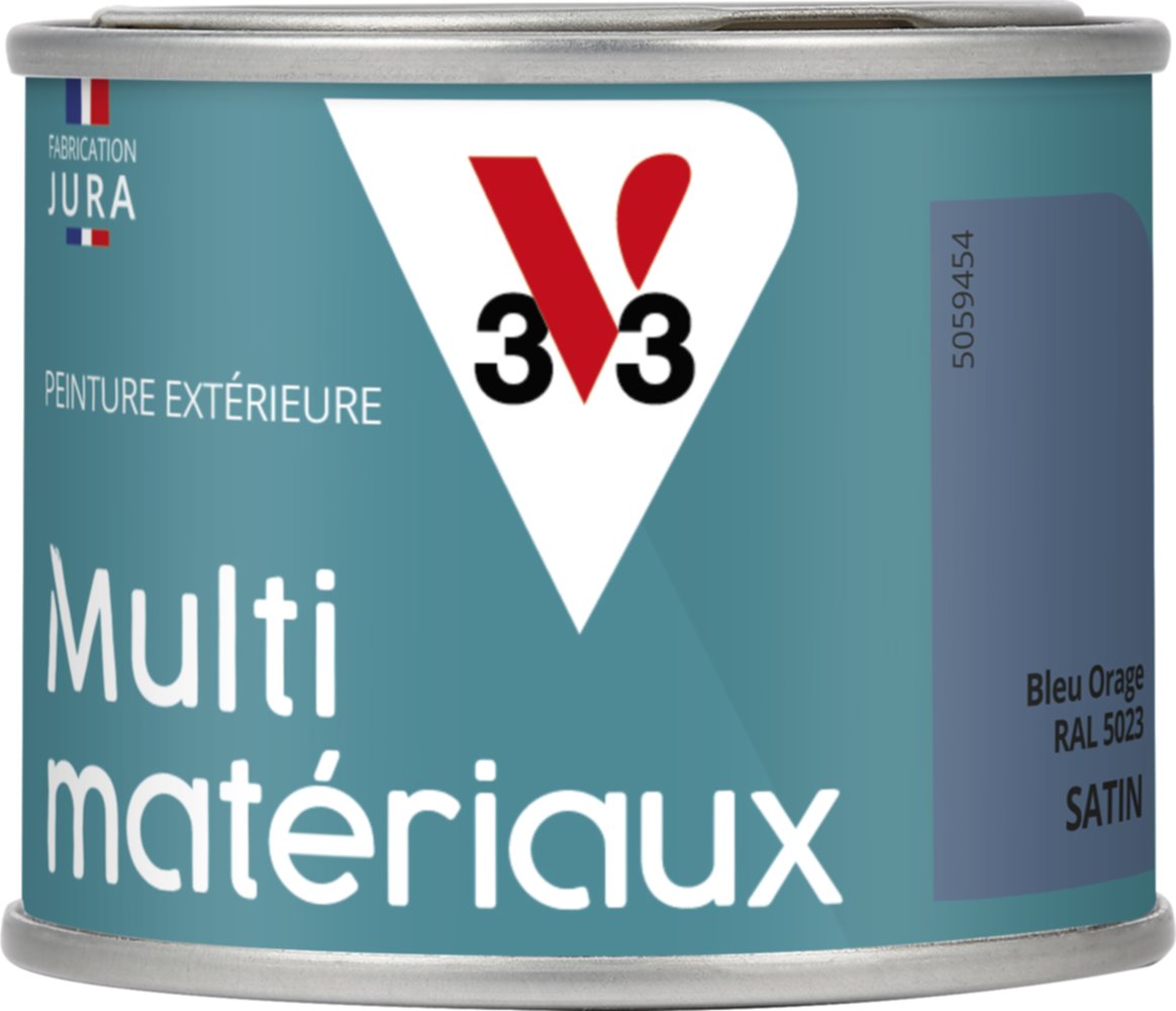peinture multisupport direct protect satin 125 ml Bleu Orage- V33