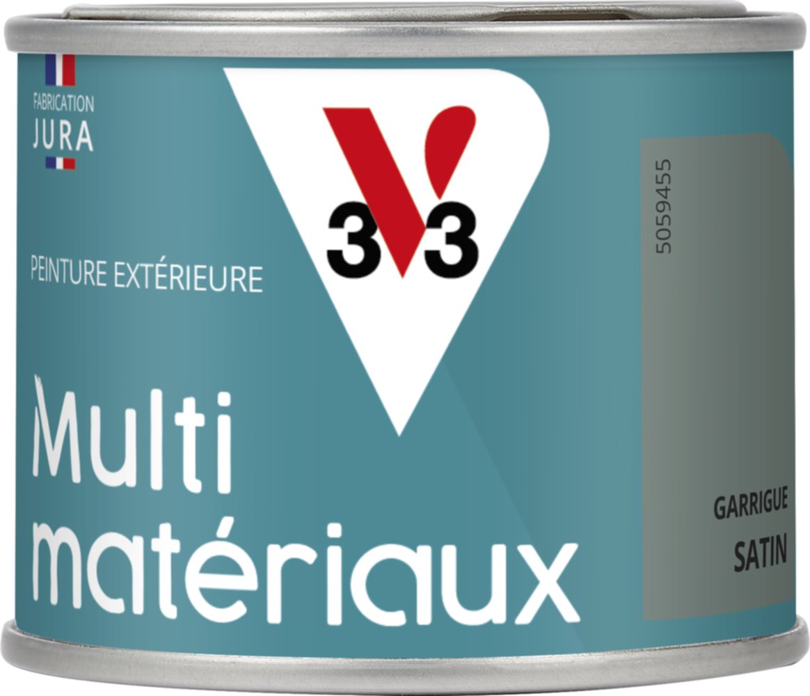 peinture multisupport direct protect satin 125 ml Garrigue - V33