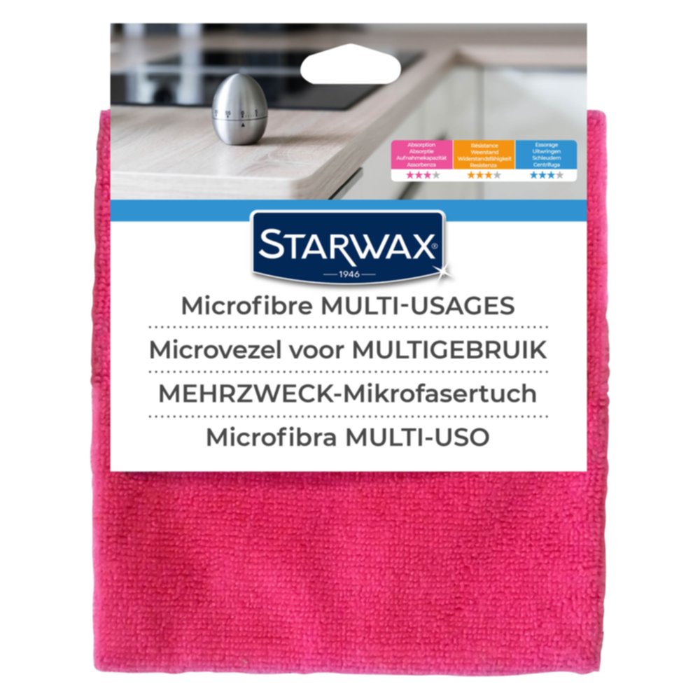 Lavette microfibre multiusage - STARWAX