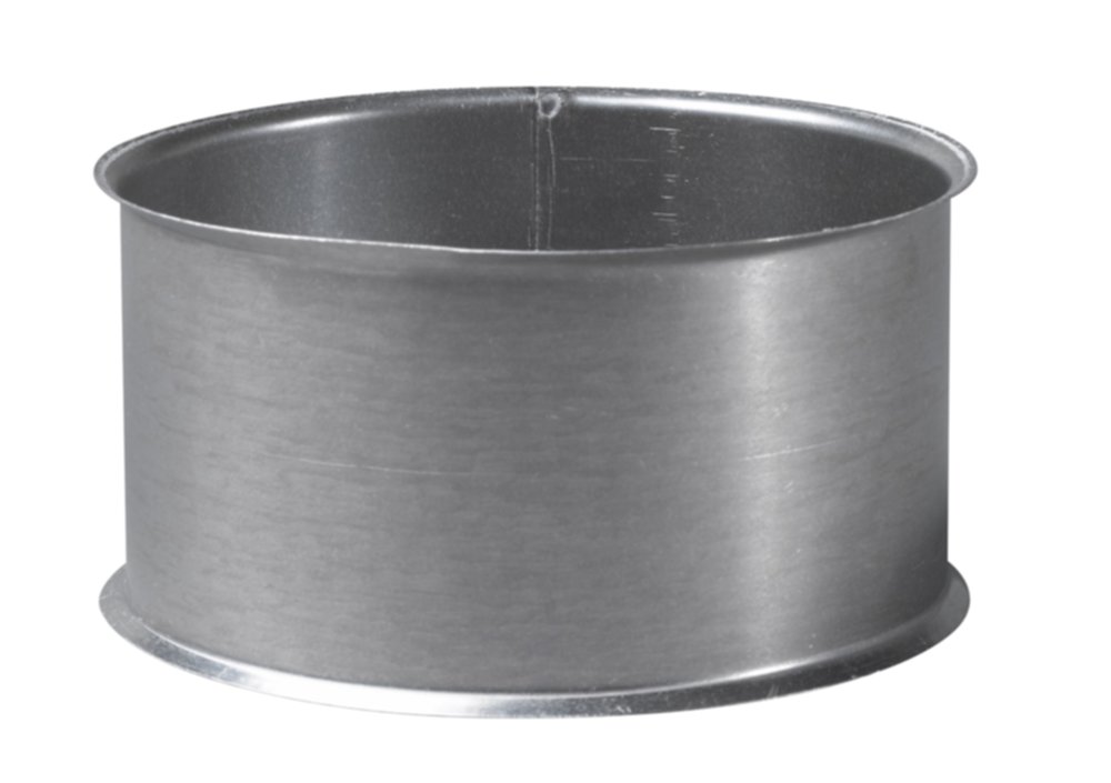 Manchette gris mat aluminie ∅125mm - TEN