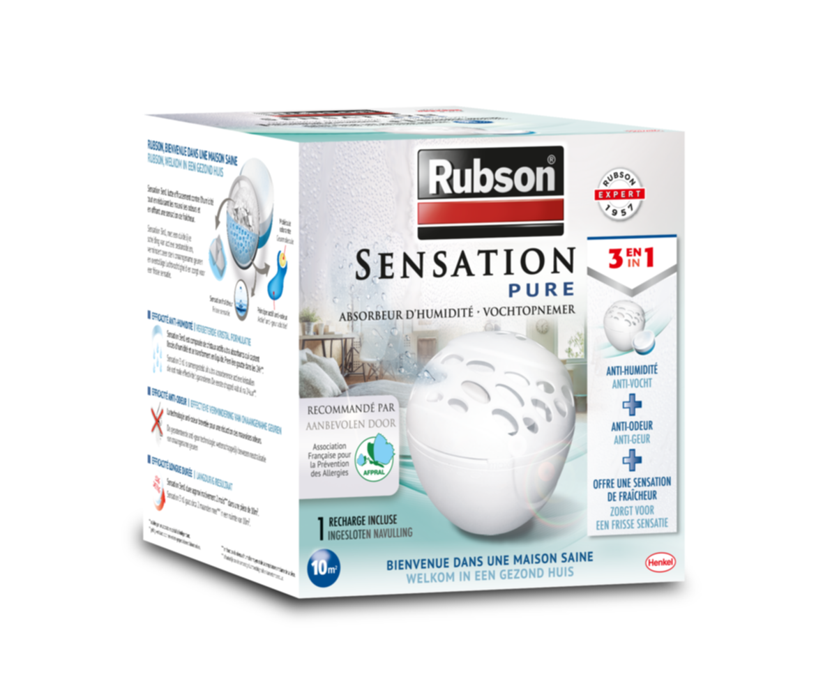 Absorbeur d'humidité Sensation 3en1 - RUBSON