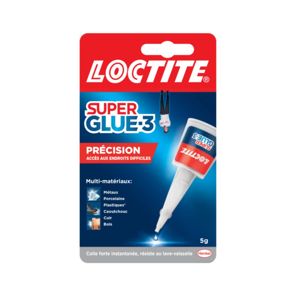 Colle Super Glue-3 Précision 5gr - LOCTITE