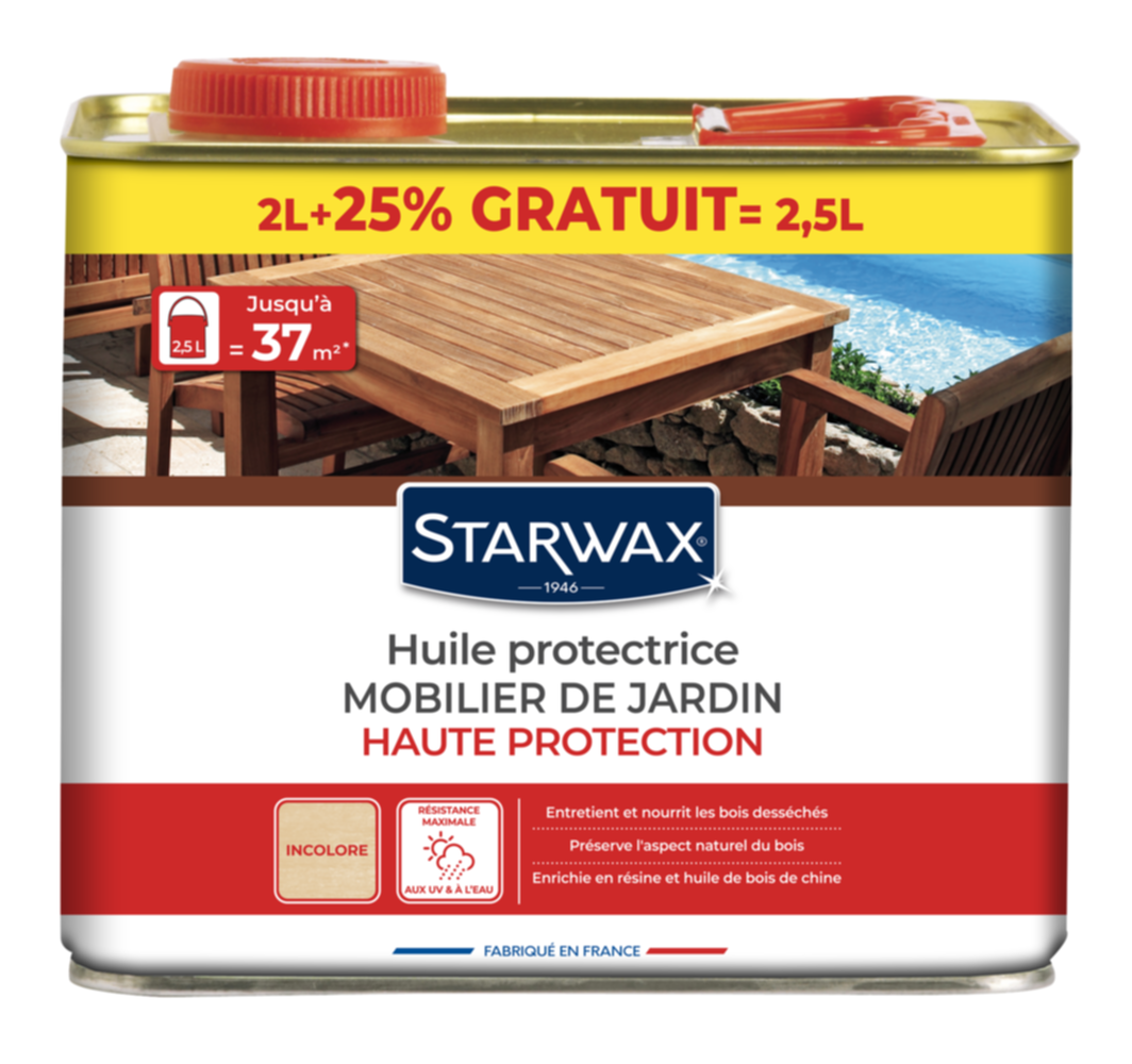 Huile bois exotiques - STARWAX