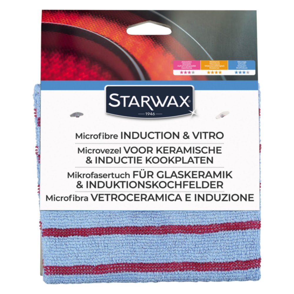 Microfibre spéciale Vitrocéram & induction - STARWAX