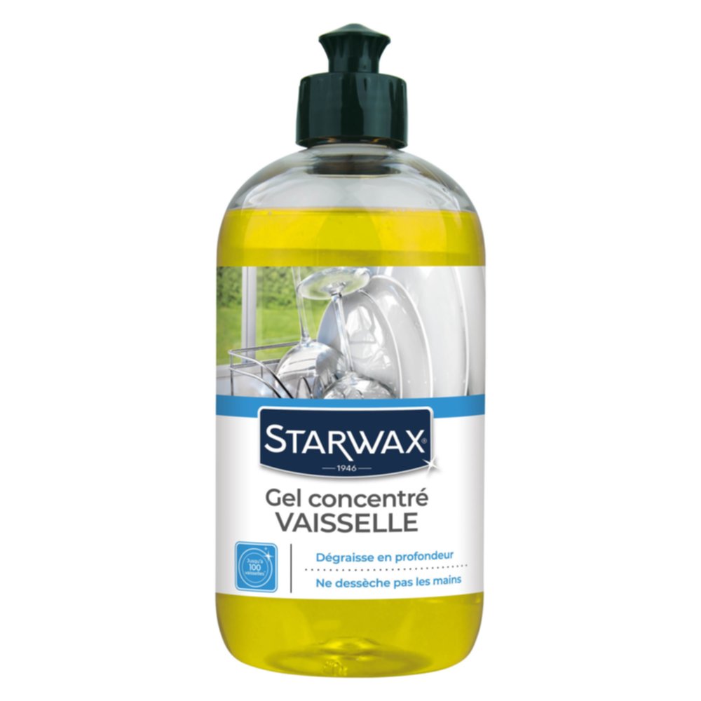 Gel Vaisselle Concentré 500ml - STARWAX