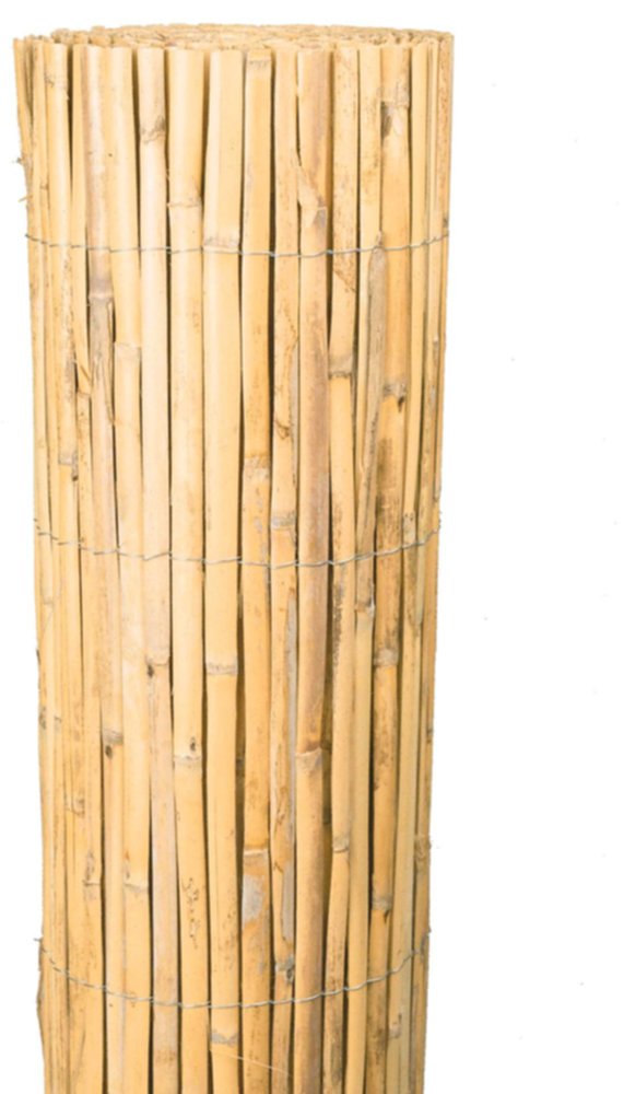 Canisse bambous fendus occultation 80% 1x5m - SICATEC