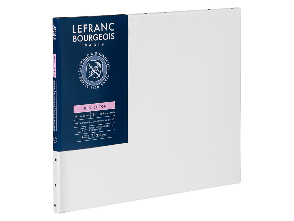 Chassis 100% coton 8F 46x38cm 350g/m² - LEFRANC BOURGEOIS