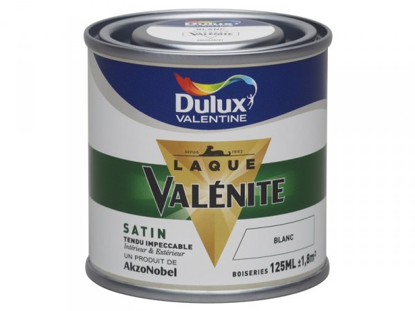 Laque Valénite Satin 0,125L Blanc