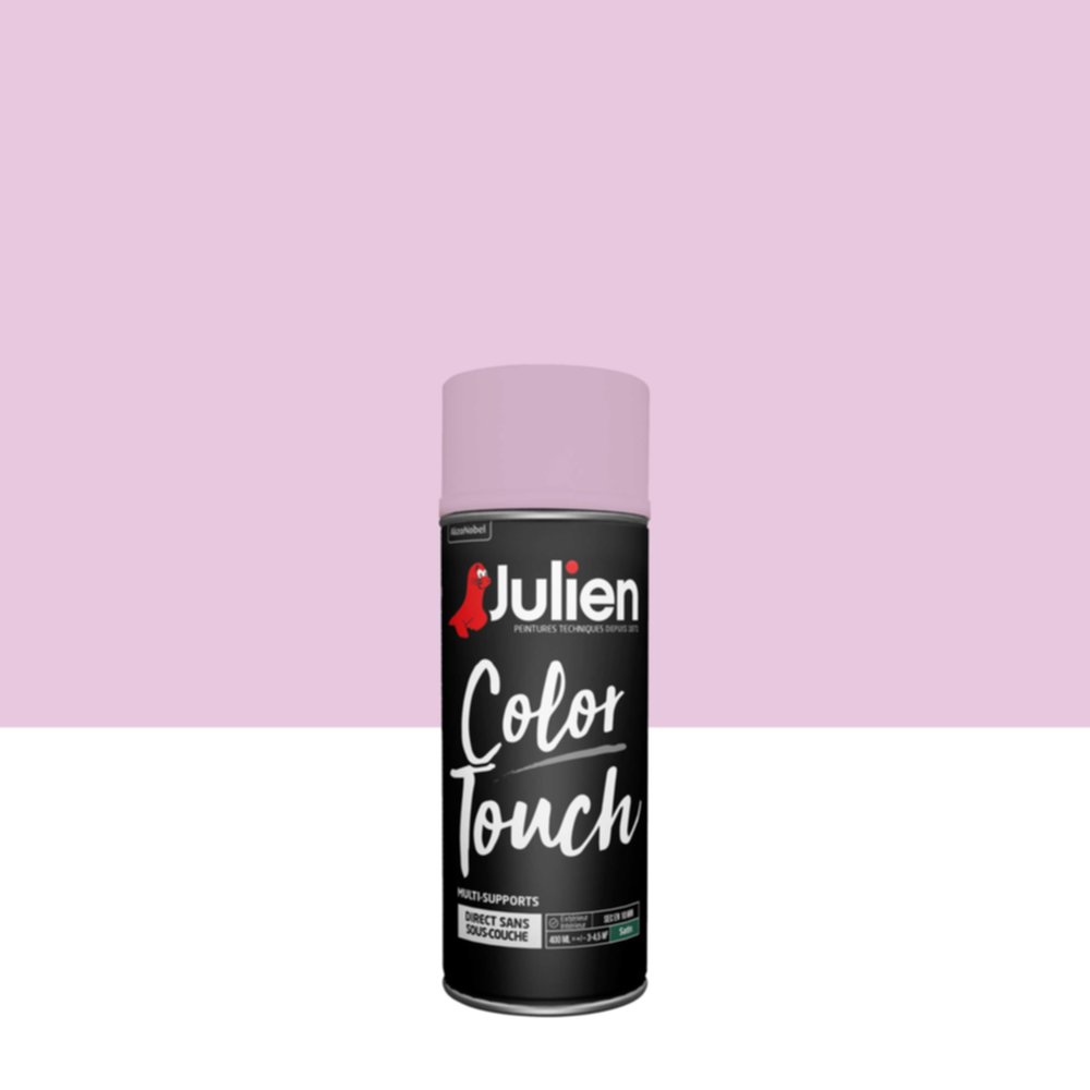 Peinture aérosol Multi-supports Color Touch Baby Doll Satin 400ml - JULIEN