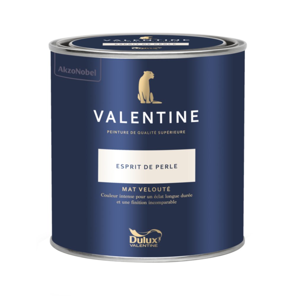 Peinture Valentine Mat Velouté Esprit de Perle 0,5L- DULUX VALENTINE