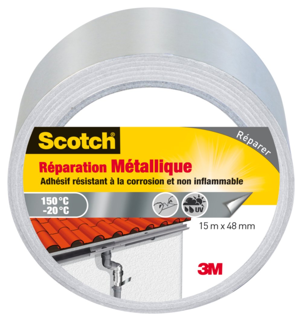 Ruban spécial réparation de surfaces métalliques - SCOTCH™