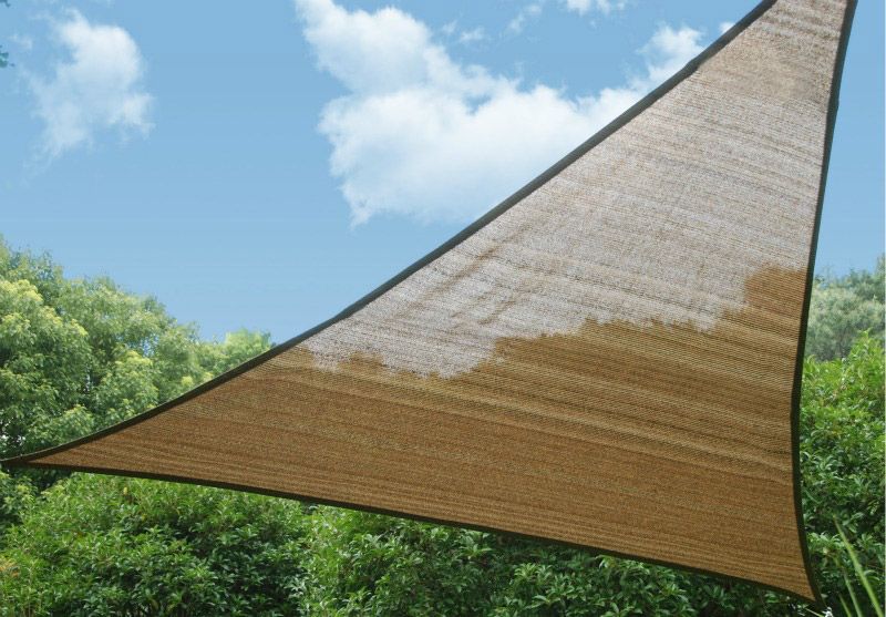 Voile d'ombrage triangulaire 3.60 m - gamme 