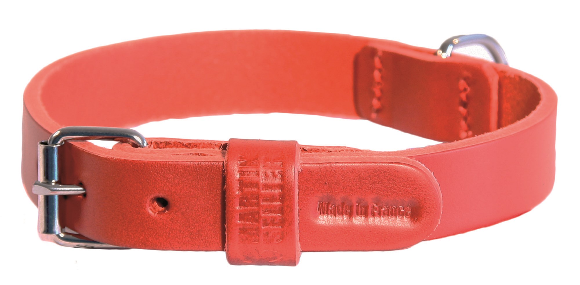 Collier bord rond 20/45 rouge