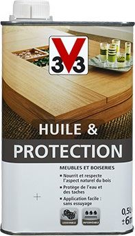 Huile & protection wenge 0,5 L - V33