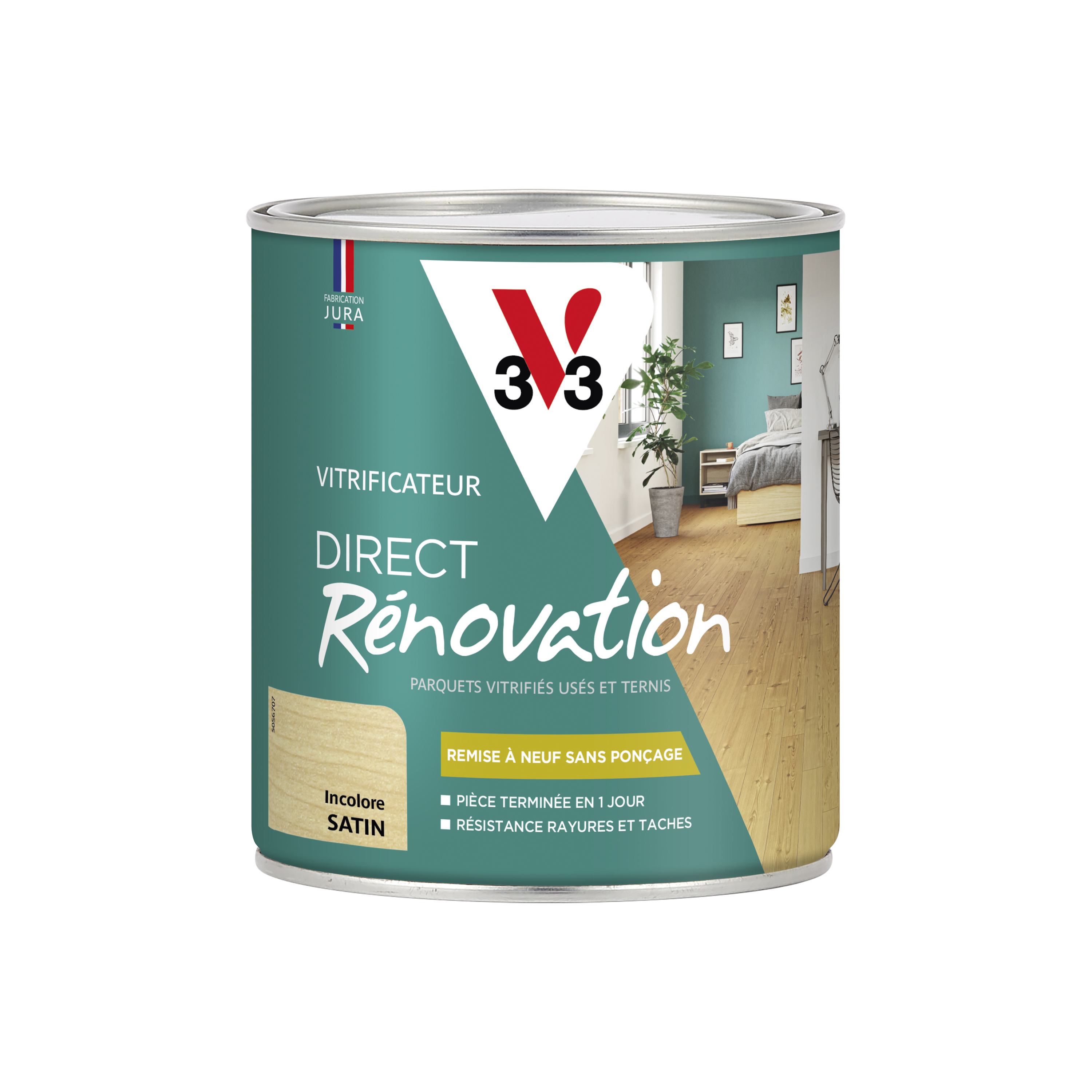 Vitrificateur renovation satin incolore 0,75 L - V33