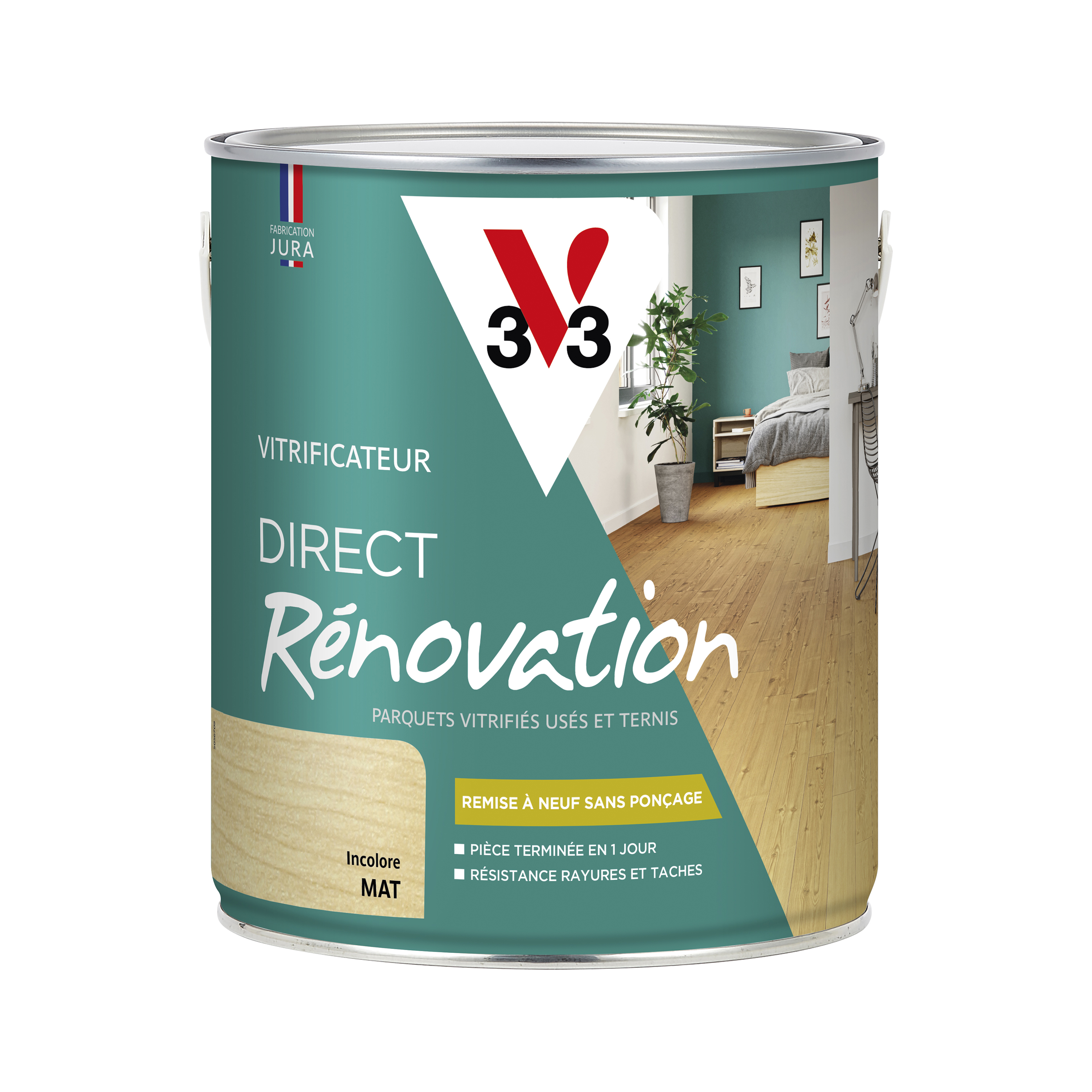 Vitrificateur renovation mat incolore 2,5 L - V33
