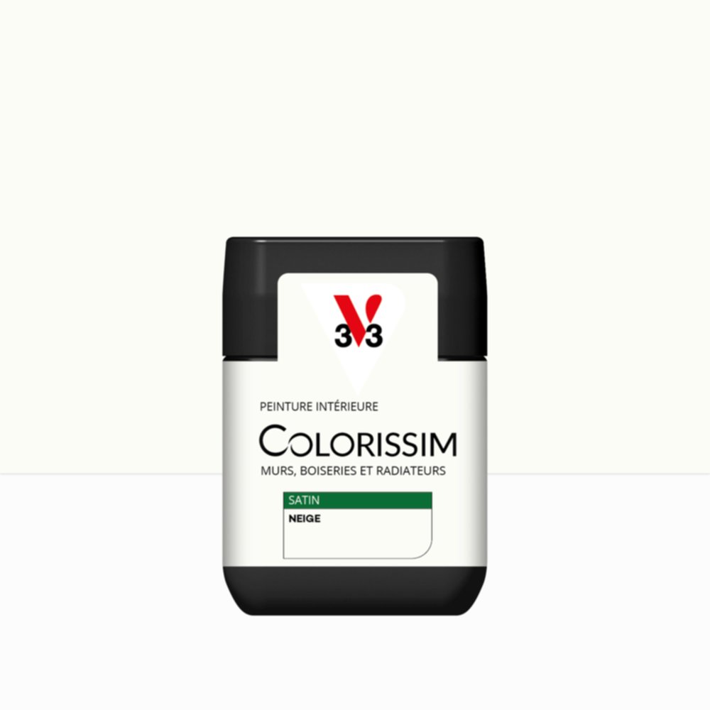 Peinture intérieure Colorissim® Neige Satiné 75ml - V33