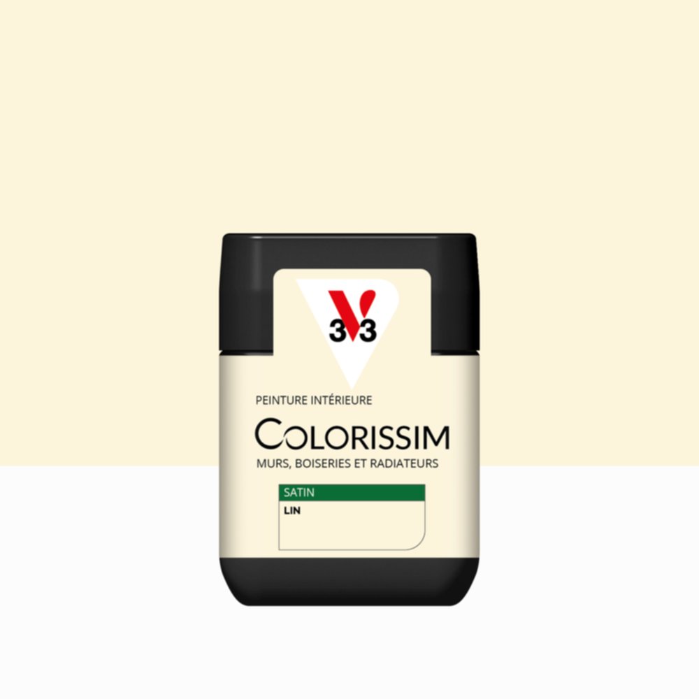 Peinture intérieure Colorissim® Lin Satiné 75ml - V33