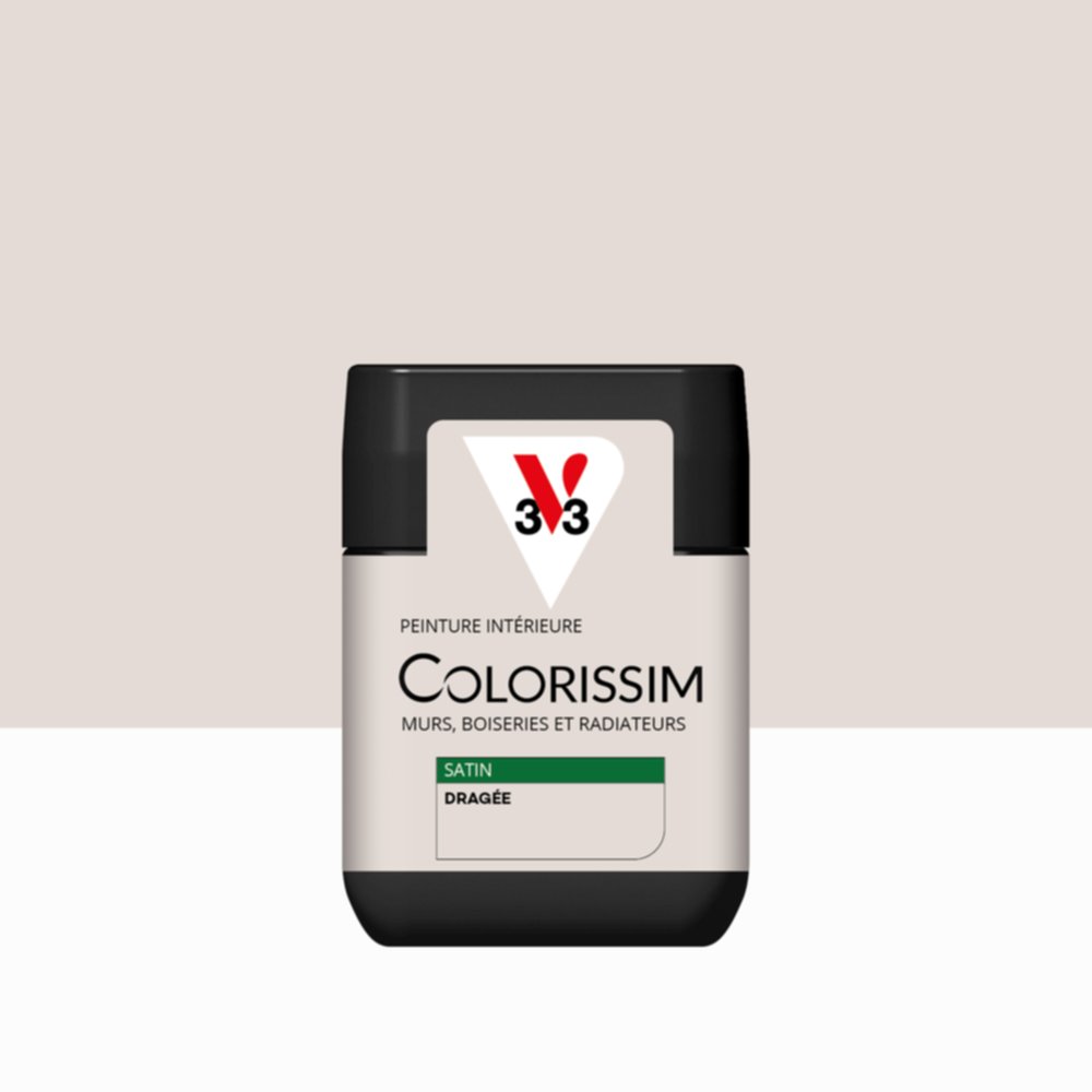 Peinture intérieure Colorissim® Dragée Satiné 75ml - V33
