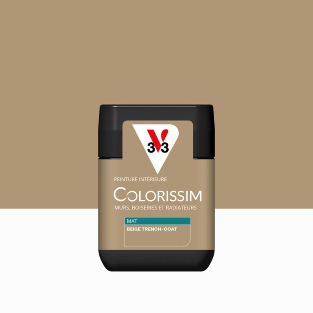 Peinture intérieure Colorissim® Beige Trench Coat Mat 75ml - V33
