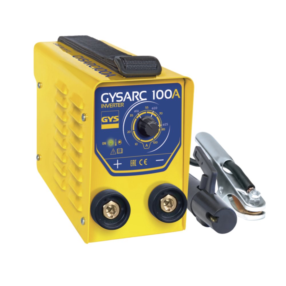 Poste à souder inverter à électrode enrobée GYSARC 100 + accessoires - GYS