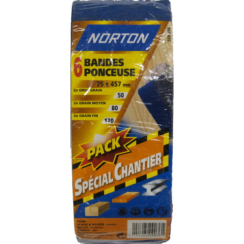 Pack chantier bandes pour ponceuse Gassortis
