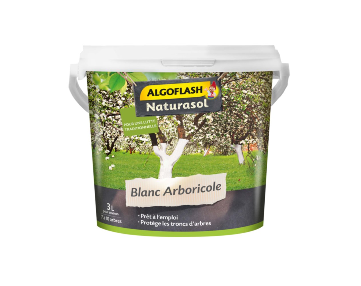 Blanc Arboricole prêt à l'emploi 3L - ALGOFLASH