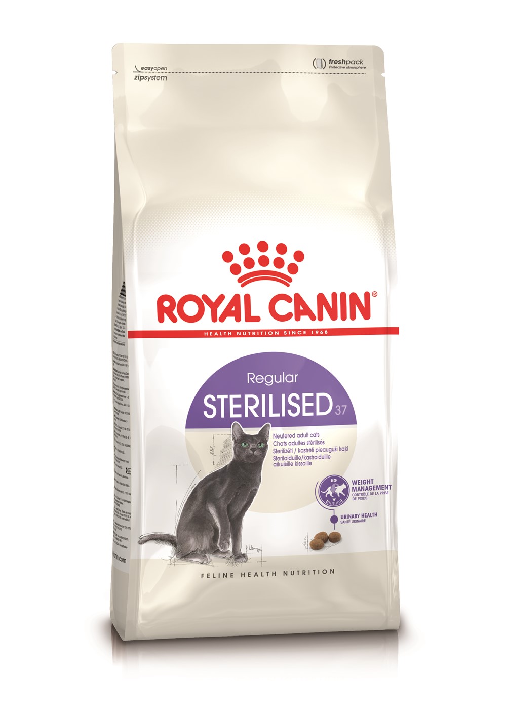 Croquette chat sterilised37 4kg - ROYAL CANIN 