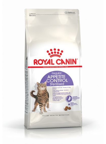 Croquette pour chat stérilisé régulateur d'appétit - sac 4kg - ROYAL CANIN