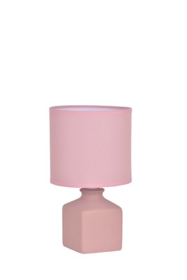 Lampe céramique Rose Ida H25cm E14 40W