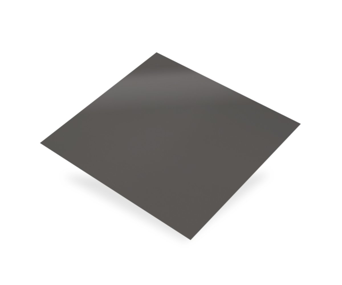 Tôle alu laqué gris 500 x 250 mm - CQFD