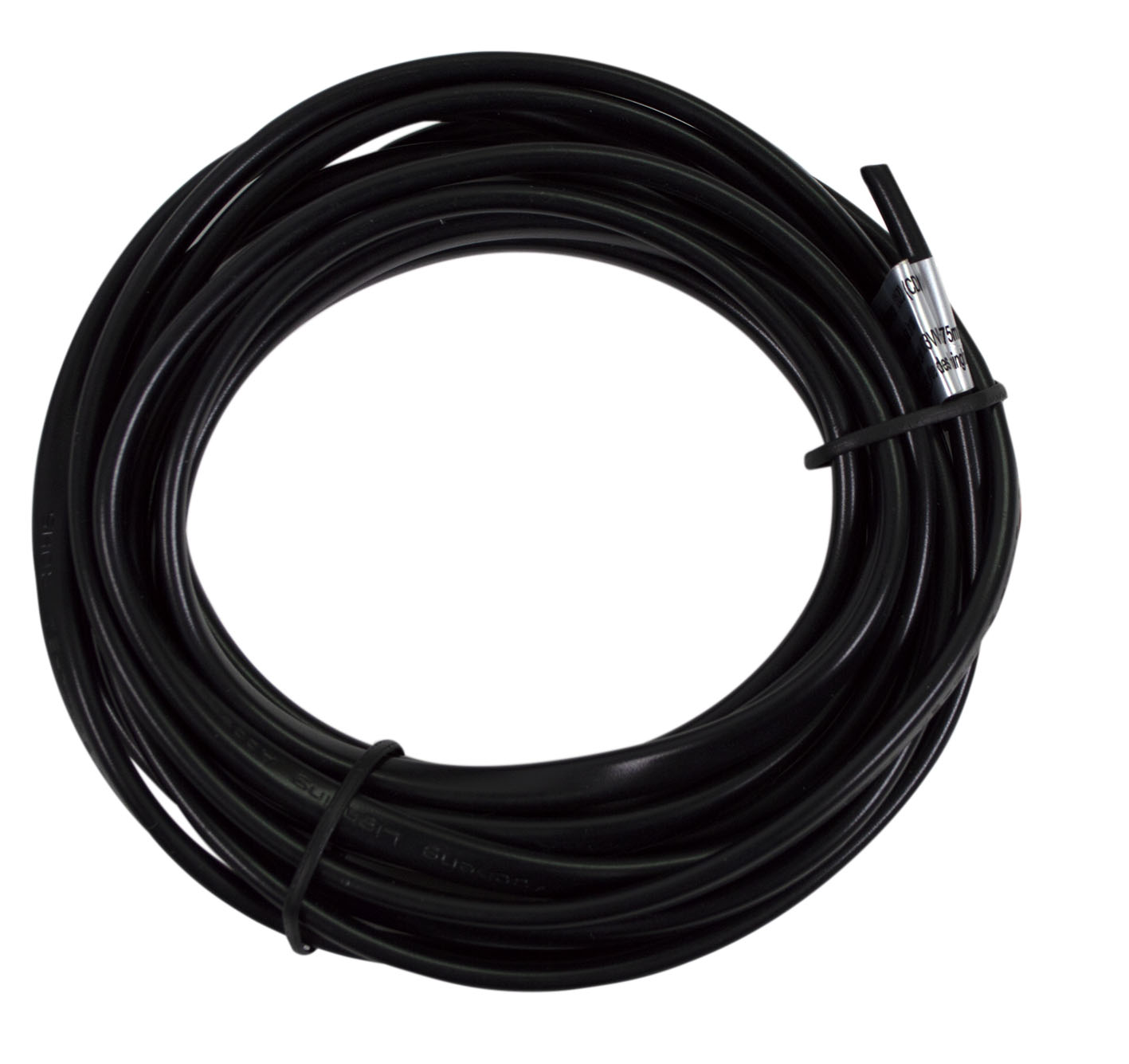 Câble plastique plat 3m noir