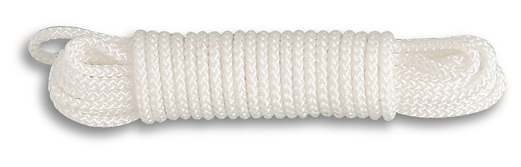 Corde tressée blanche polypropylène ø 5 mm  L.10 m - CHAPUIS