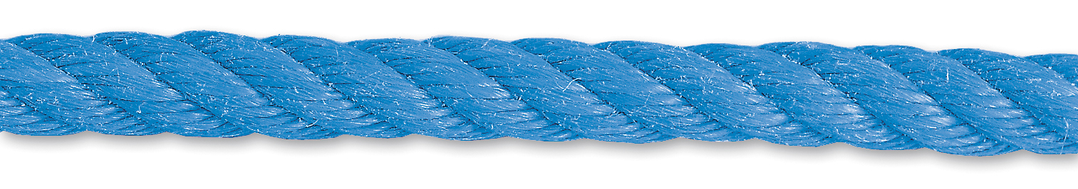 Corde polypropylene torsadée 2,2T Ø 12mm bleu (vendu au mètre) - CHAPUIS