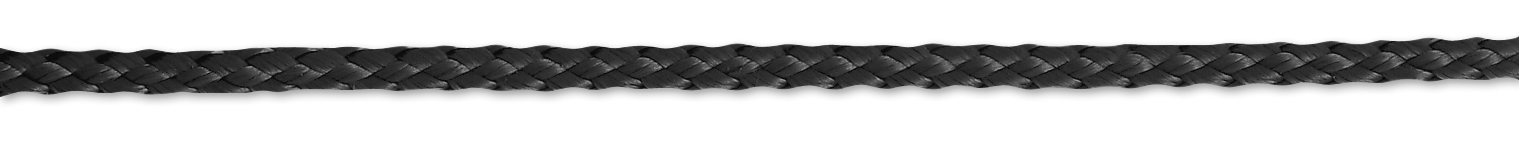 Corde polypropylène tressée 200kg Ø 4mm noire (vendu au mètre) - CHAPUIS