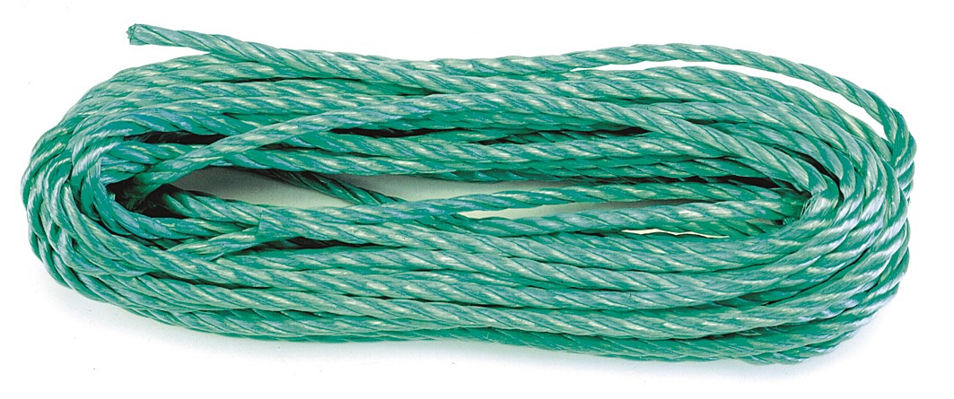 Corde torsadée verte longueur 25 mètres - CHAPUIS