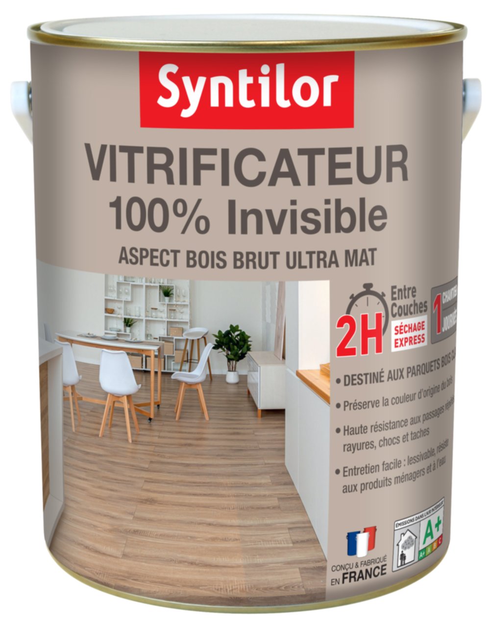 Vitrificateur 100% Invisible 2,5L Syntilor