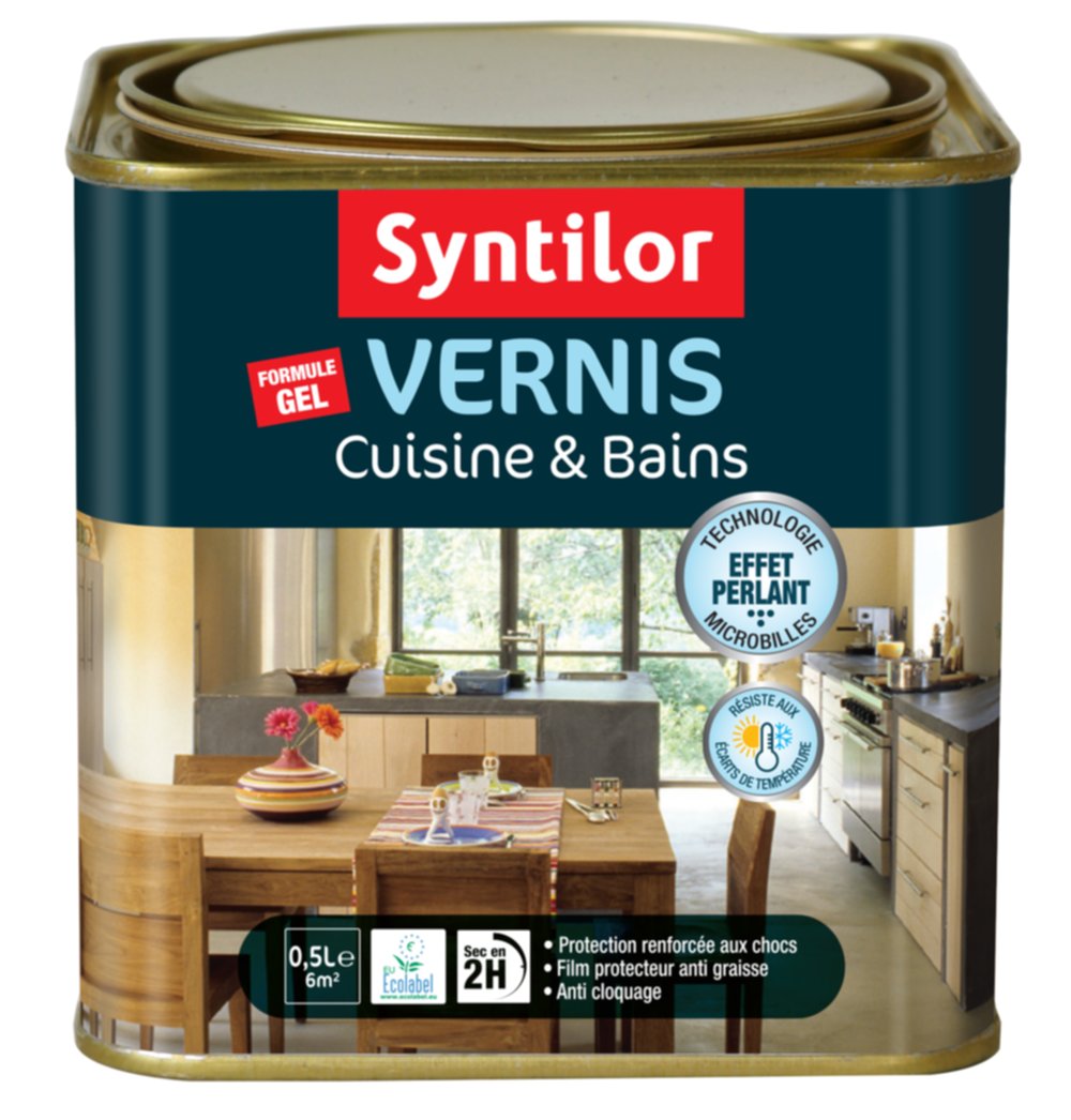 Vernis Cuisine & Bains 0,5L Teck Syntilor