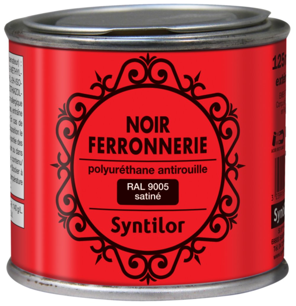Noir Ferronnerie 125ml Syntilor