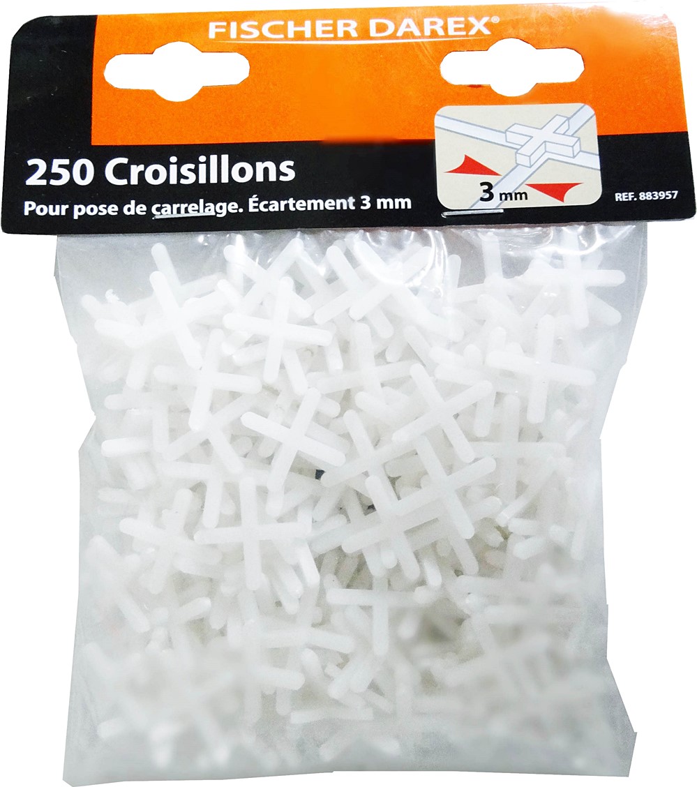 Croisillon x250 plastique 3mm