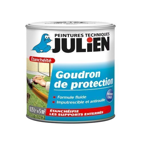 Gourdron de protection 0,75L Noir Satiné