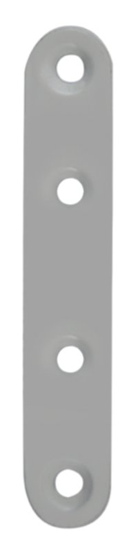 Patte d'assemblage L80mm époxy blanc