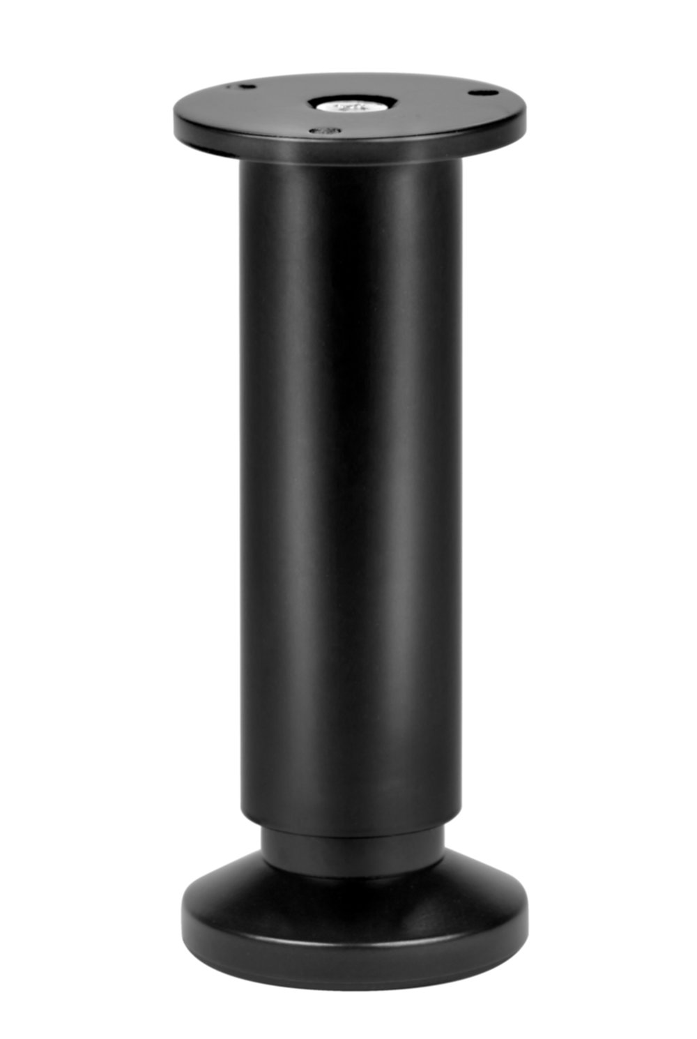 Pied de meuble réglable alu noir H150 mm - CIME