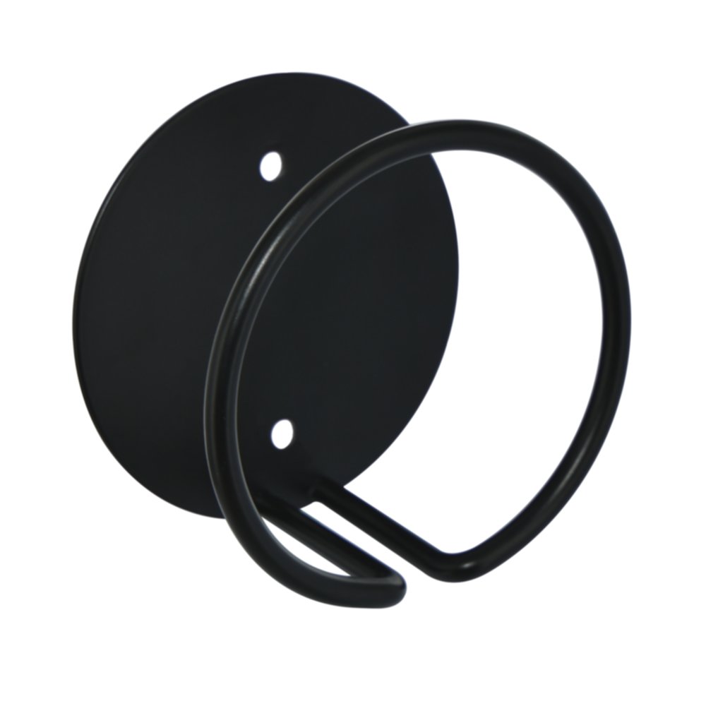 Patère filaire cercle 1 tête acier noir 58 x H100 mm - CIME